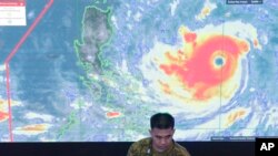 Mangkhut တိုက်ဖွန်း မုန်းတိုင်းလမ်းကြောင်းပြ မြေပုံ