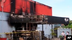 Discoteca de Sorong que ardeu, matando 18 pessoas. 25 de Janeiro 2022