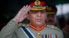 Pakistani Army Chief General Ashfaq Kayani salutes while reviewing the passing out parade of newly recruited soldiers during a ceremony in Quetta on October 11, 2011. About five thousand recruits were on Tuesday formally inducted into Pakistan Army after 