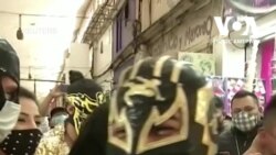 Кампанія борців “Lucha libre” за маскування населення Мексики. Відео