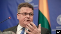 Лінас Лінкявічюс, міністр закордонних справ Литви