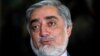Former Afghan foreign minister Abdullah Abdullah speaks during an interview in Kabul April 13, 2014.