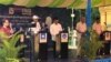 Candidates from four main political parties debate on its party agenda and answer questions from the audience in Wat Tamem Commune, Battambang province, Cambodia, Monday May 22, 2017. (Sok Khemara/VOA Khmer)