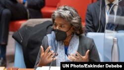 Американська посолка при ООН Лінда Томас-Грінфілд заявила, що США та партнери наддадуть відповідь на дії Росії 