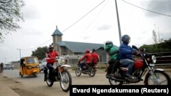 Imagem de arquivo de Bujumbura, Burundi