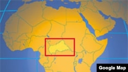 Taswirar Kasar Jamhuriyar Tsakiyar Afrika