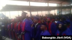 Wasu dailban jami'a da suka kammala karatu a birnin Benin na Najeriya