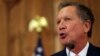 Ohio Governor John Kasich speaks at a press conference withdrawing as a U.S. Republican presidential candidate in Columbus, Ohio, May 4, 2016. 