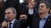 Cəmil Həsənli və Əli Kərimli (Arxiv foto. Mənbə:VOA)