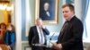 FILE - Iceland's Prime Minister Sigmundur David Gunnlaugsson speaks during a parliamentary session in Reykjavik, April 4, 2016. He resigned Wednesday under pressure from thousands of protesters after documents linked him and his wife to shady financial dealings.