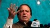 Nawaz Sharif speaks to party members during a function in Lahore in this May 20, 2013 file photo. 