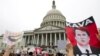 Les manifestants protestent contre la nomination de Brett Kavanaugh, candidat à la Cour suprême, à Washington DC, le 6 octobre 2018.