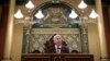Michigan Gov. Rick Snyder delivers his State of the State address to a joint session of the House and Senate, at the state Capitol in Lansing, Mich., Jan. 19, 2016.
