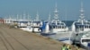Barcos da EMATUM, empresa envolvida num dos maiores casos de corrupção em Moçambique. 