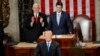លោក​ប្រធានាធិបតី​ Donald Trump ថ្លែង​សុន្ទរកថា​ប្រចាំឆ្នាំ​លើក​ទី​មួយ​ស្តីអំពី«ស្ថានភាព​សហព័ន្ធ‍» (State of the Union Address) ទៅ​កាន់​សភាជាតិ​សហរដ្ឋអាមេរិក​នៅ​ថ្ងៃ​អង្គារ ទី៣០ ខែ​មករា ឆ្នាំ២០១៨។ (រូបថត៖ AP)