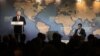 Ukrainian President Petro Poroshenko speaks before an audience at policy institute Chatham House, in London, April 19, 2017. (Source - president.gov.ua)