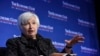 FILE - Federal Reserve Chair Janet Yellen at the Economics Club of Washington, Dec. 2, 2015. Yellen indicated that the U.S. economy is on track for an interest rate hike this month, but the Fed will need to review incoming data before making a final decision.