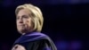 La exsecretaria de Estado, Hillary Clinton, en la graduación de Hunter College, Nueva York, el 29 de mayo de 2019. AP.