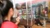 Kem Ley, a​ Cambodian political analyst was shot dead on Sunday, July 09, 2016, while on a coffee break at Caltex gas station in Phnom Penh, Cambodia. (Leng Len/VOA Khmer)