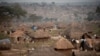 A refugee camp hosting about 30,000 South Sudanese in Aba, Democratic Republic of Congo. (J. Patinkin for VOA)