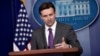 FILE - White House press secretary Josh Earnest.
