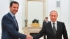 Shugaba Assad na Syria (Hagu) da Shugaba Putin na Rasha (Dama)