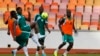 'Yan wasan Super Eagles Su Na Atisaye