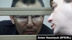 Заарештований правозахисник Емір-Усеїн Куку. м.Ростов, 31 січня 2018 року 