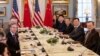 Menteri Luar Negeri AS Antony Blinken bertemu dengan Menteri Departemen Penghubung Internasional Partai Komunis China Liu Jianchao di Departemen Luar Negeri di Washington, AS, 12 Januari 2024. (Foto: REUTERS/Anna Rose Layden)