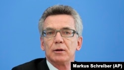Federal İçişleri Bakanı Thomas de Maiziere 