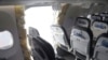 Bagian panel dari pesawat Boeing milik maskapai Alaska airlines yang terlepas dalam penerbangan. Foto diambil pada 7 Januari 2024. (Foto: NTSB via AP)