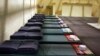 FILE - A cell block at detention center is seen at the U.S. Bagram Air Base, north of Kabul.