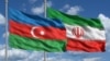 Azərbaycan və İran bayraqları 