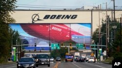 Boeing zavodu.