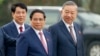 Ba vị tướng công an, quân đội nắm ba chức vụ lãnh đạo hàng đầu Việt Nam. (Hà Nội, 21/10/2024, AP Photo/Minh Hoang)